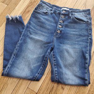 KanCan Signature Ultra High Ankle Skinny Jean